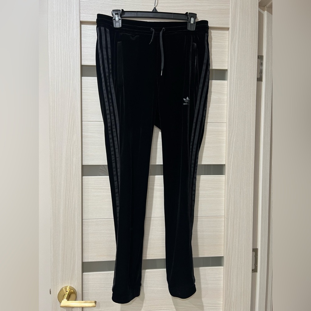 adidas Black Velvet joggers Size medium